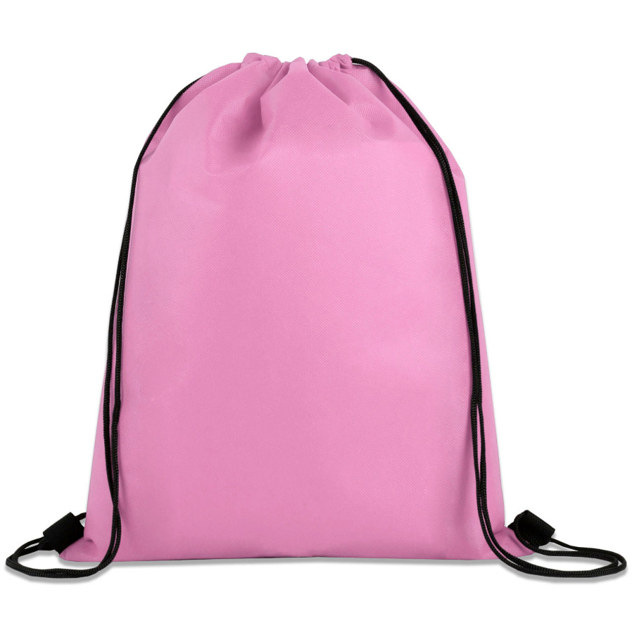 Non-Woven Drawstring Backpack (14" W x 18" H) 3