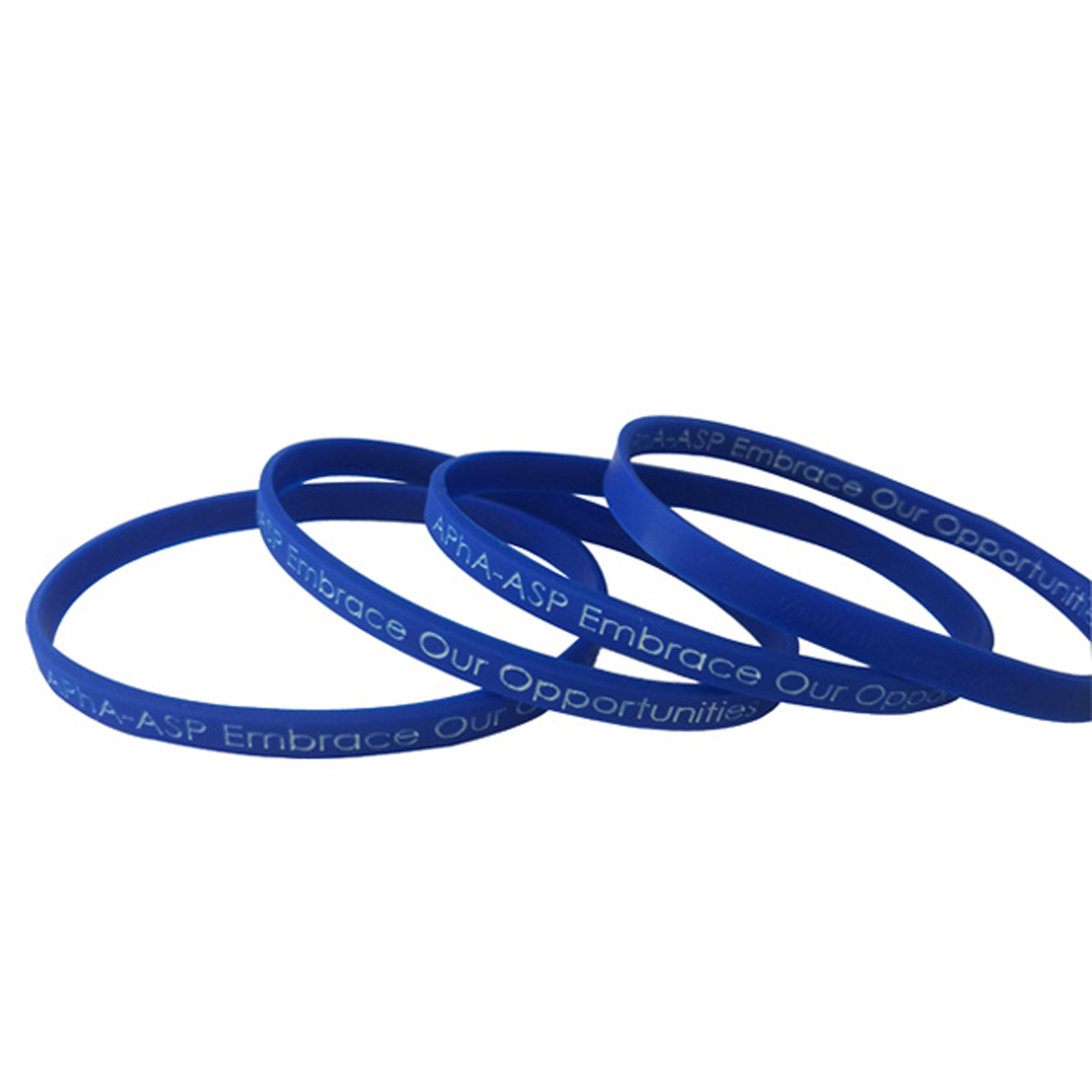Deboss-Fill Silicone Wristbands 9