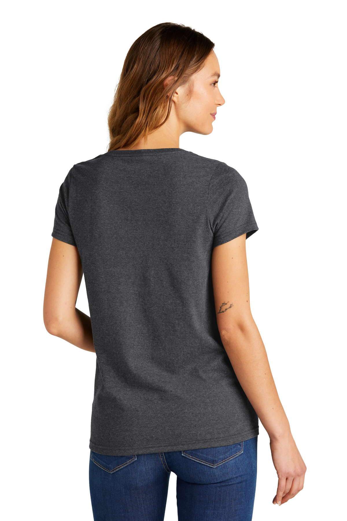 District Women's The Concert Tee V-Neck DT5002 60