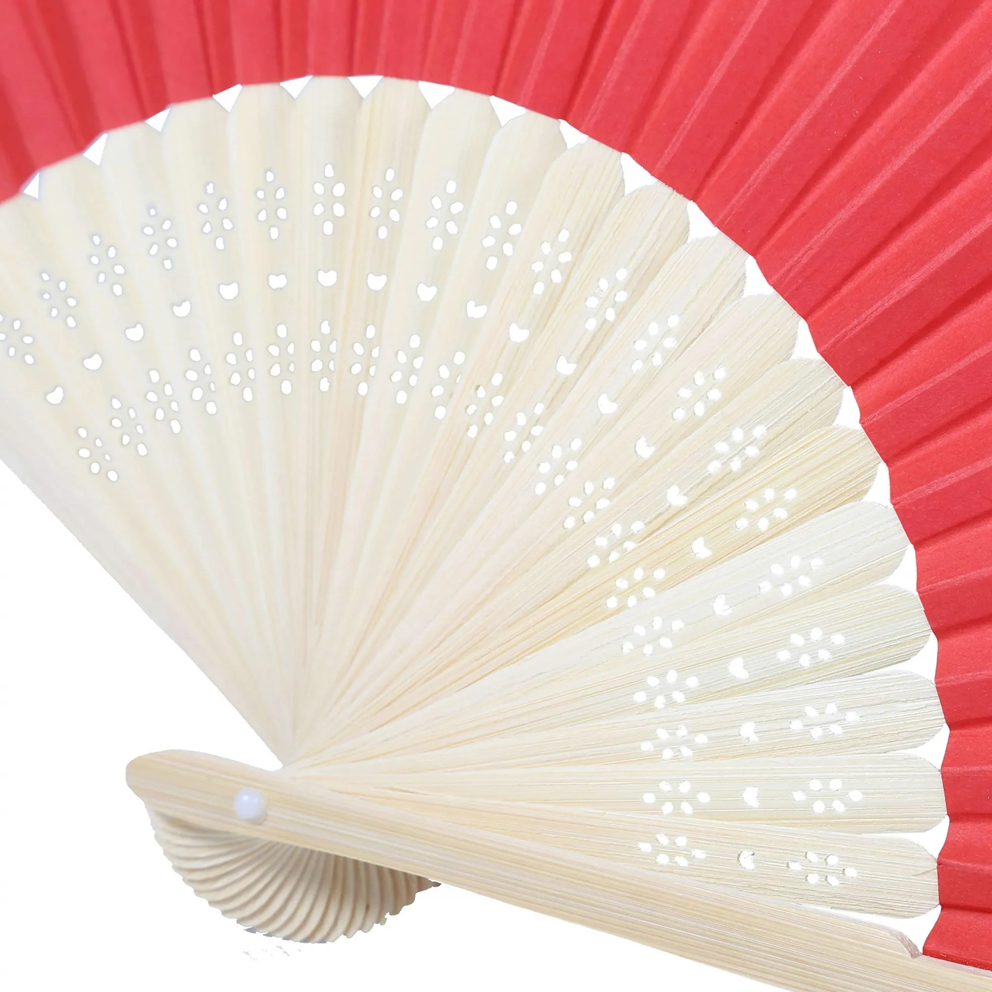 Custom Logo Colorful Traditional Folding Bamboo Hand Fan 4