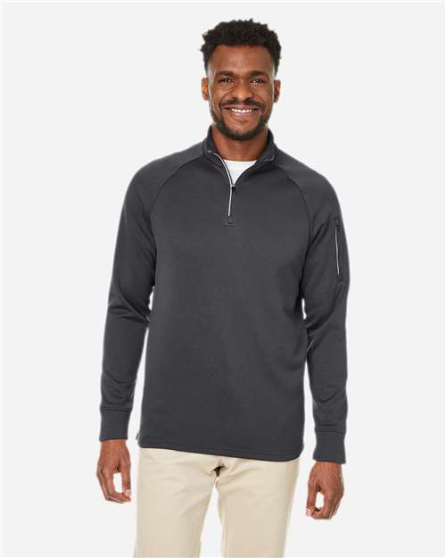 Unisex Fusion ChromaSoft™ Fleece Quarter-Zip Pullover - CE801 20