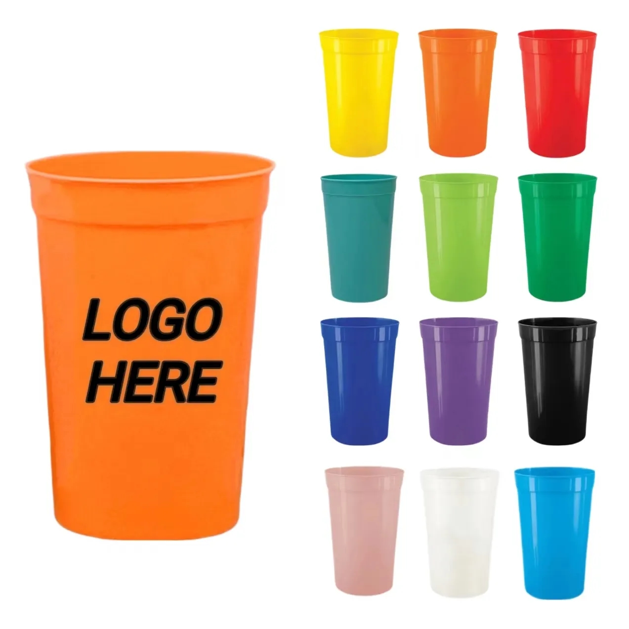 16 OZ Plastic Stadium Cup 2