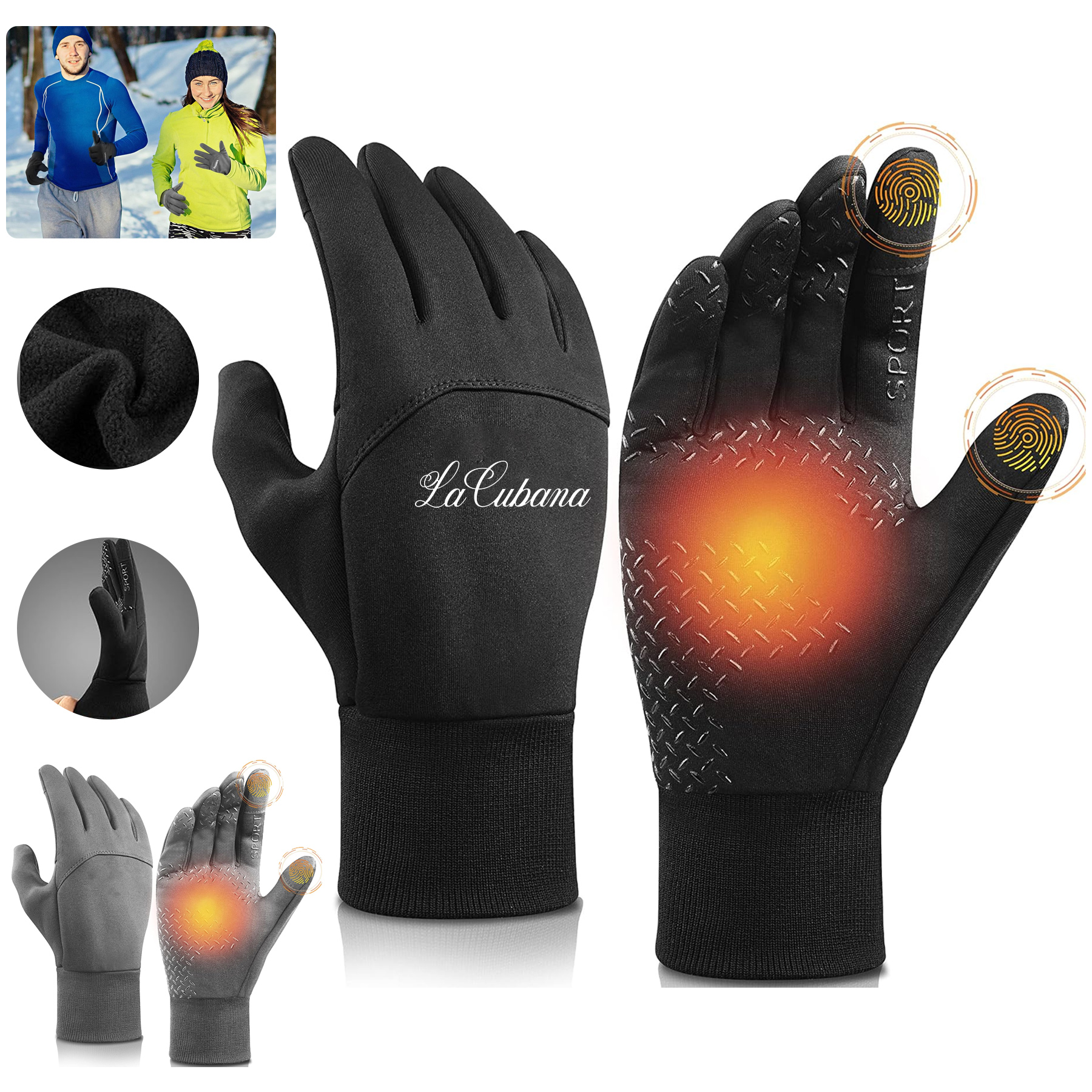 Winter Gloves for Men and Women 2