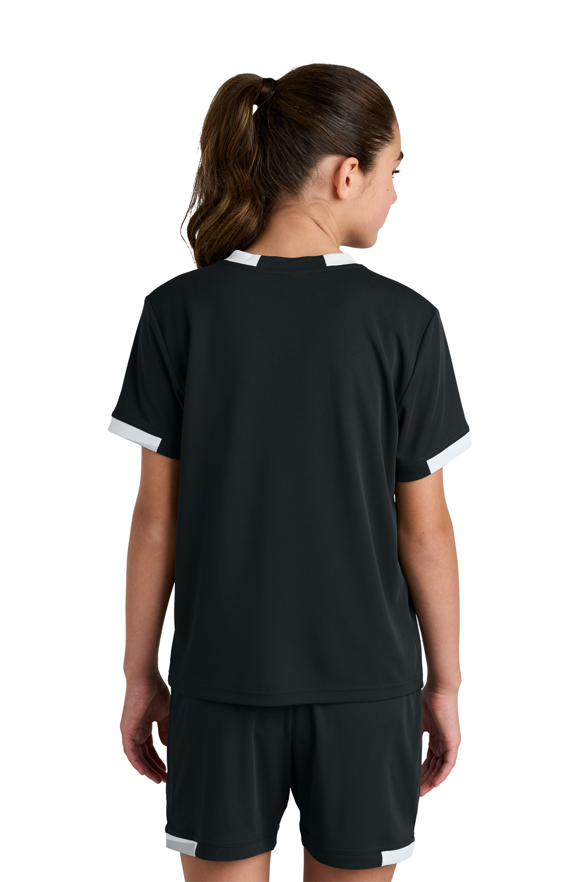 Sport-Tek Youth Club Short Sleeve Crew YST440 61