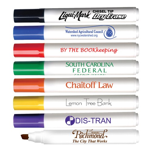 Dry Erase Chisel Tip Marker - USA Union Made 2