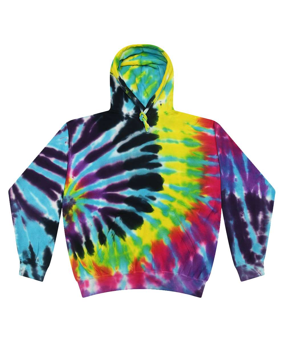 Youth Tie-Dyed Hooded Sweatshirt - 8777Y 8