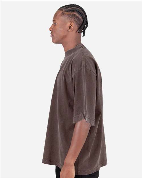 Unisex Max Heavyweight Garment-Dyed Drop Shoulder Tee - SHGDD 16