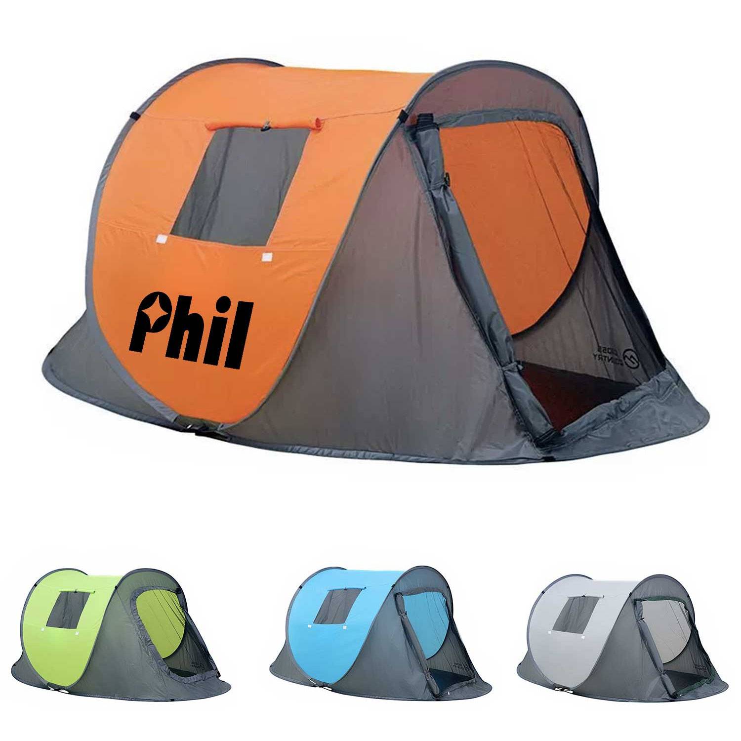 Auto-Fold Portable Camping Tent for Outdoor Overnight 1