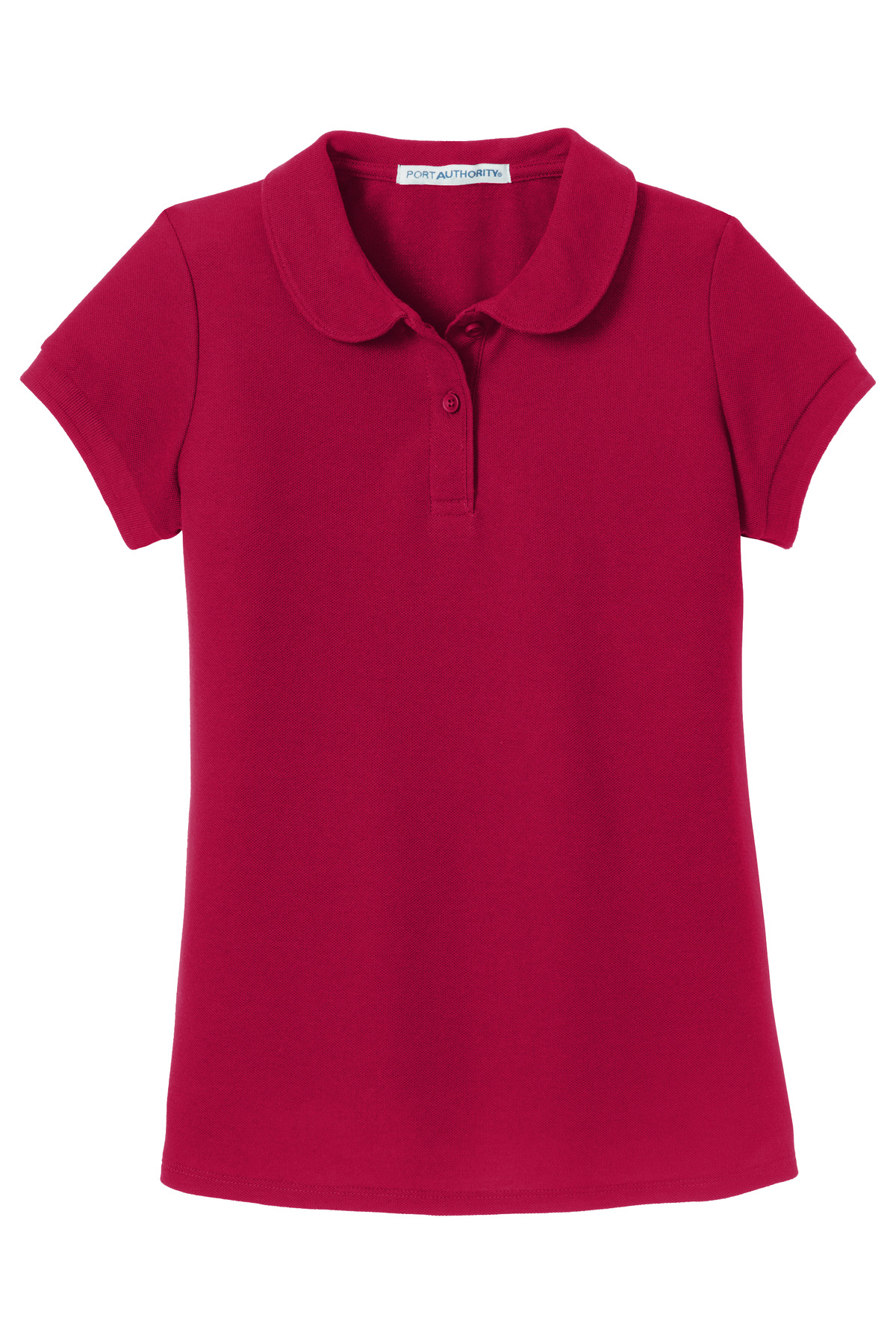 Port Authority Girls Silk Touch Peter Pan Collar Polo. YG503 4