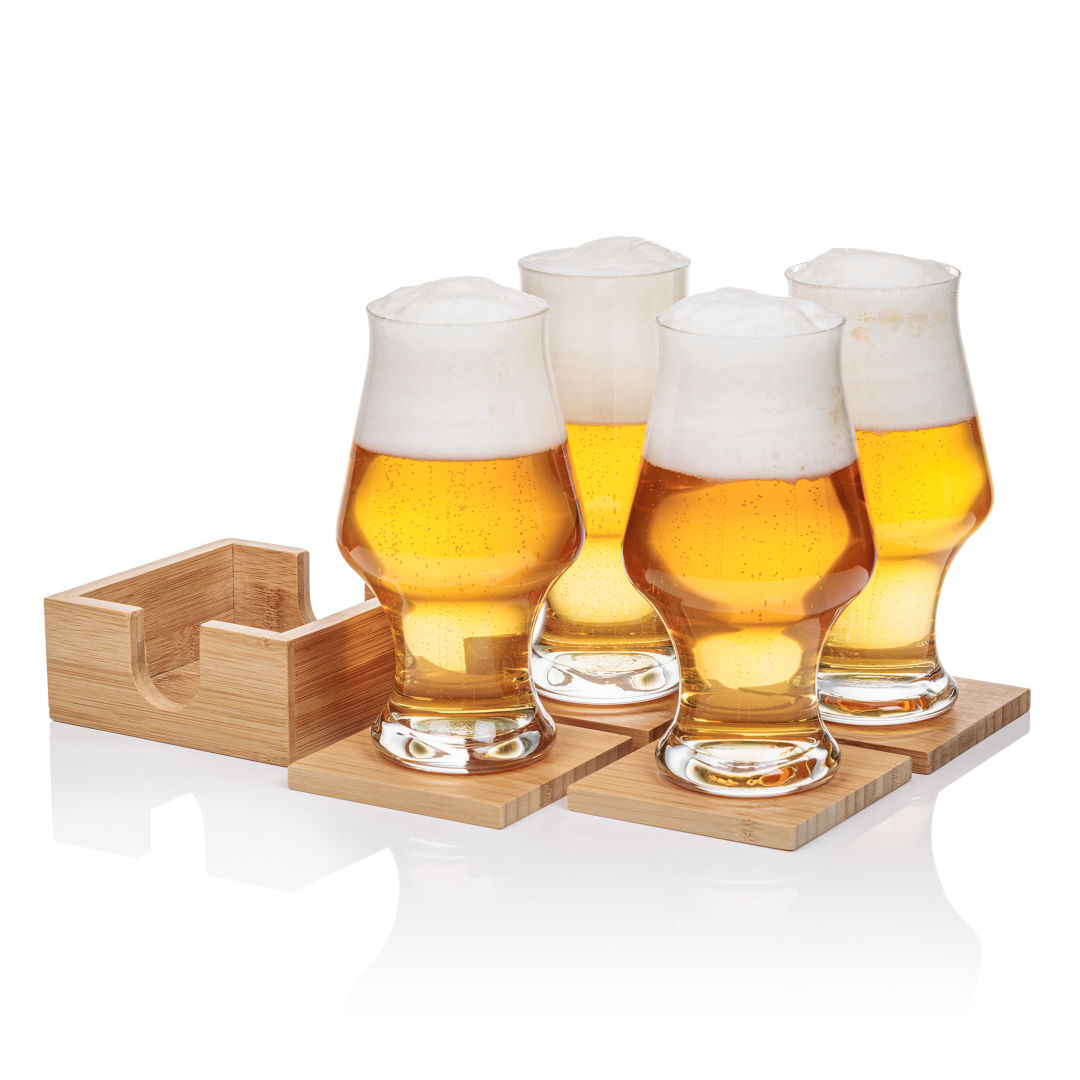 Bamboo Coaster Gift Set - Hanover 5