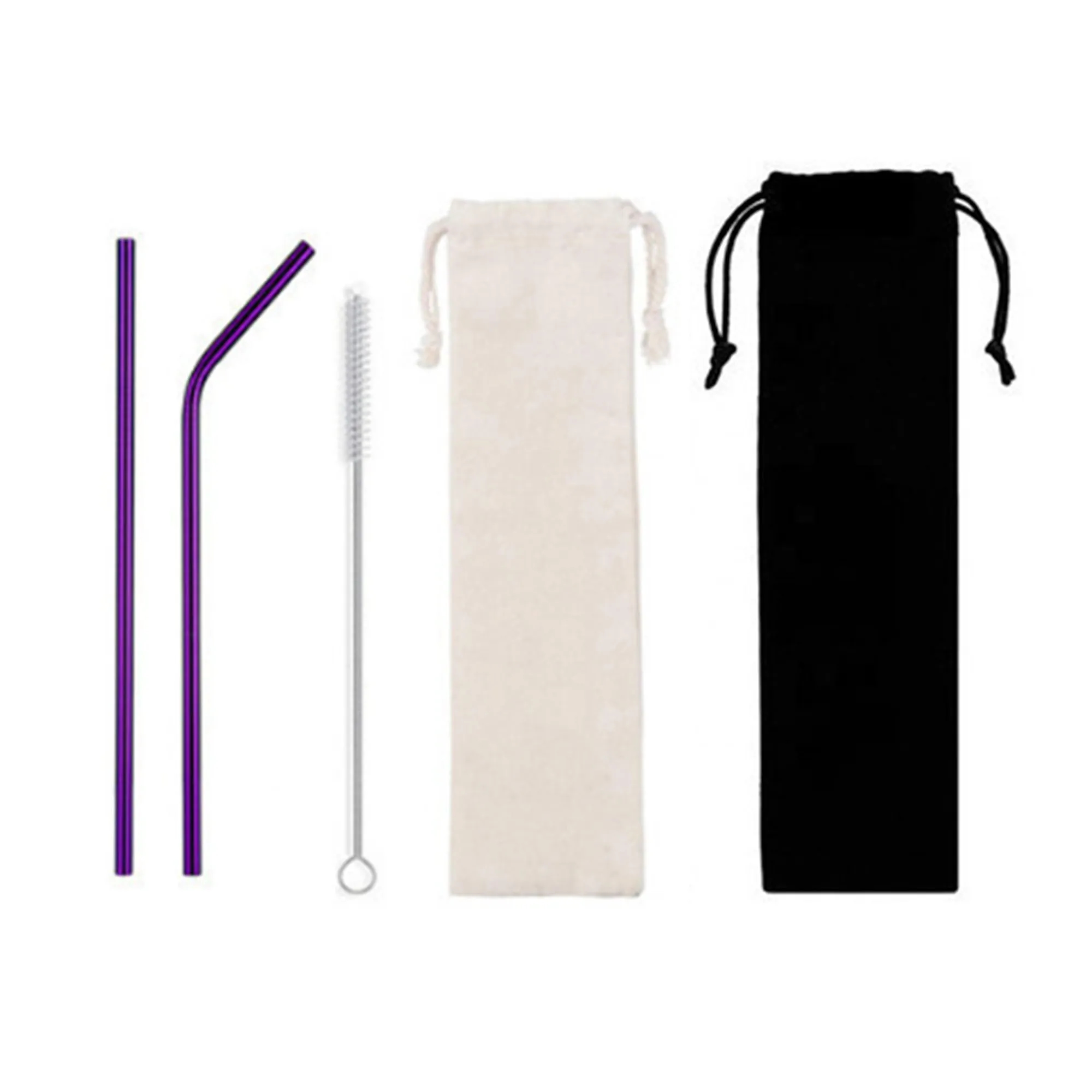 3 In 1 Reusable Stainless Steel Straw Set 21