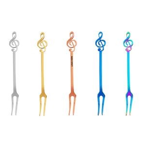 5.51 Inch Music Note 2 Teeth Fork 3
