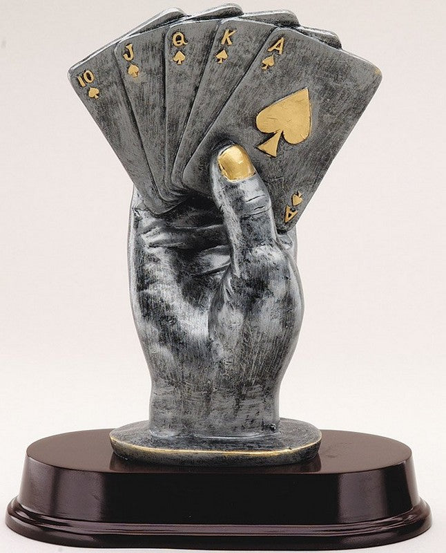 Hand Of Cards Resin 2