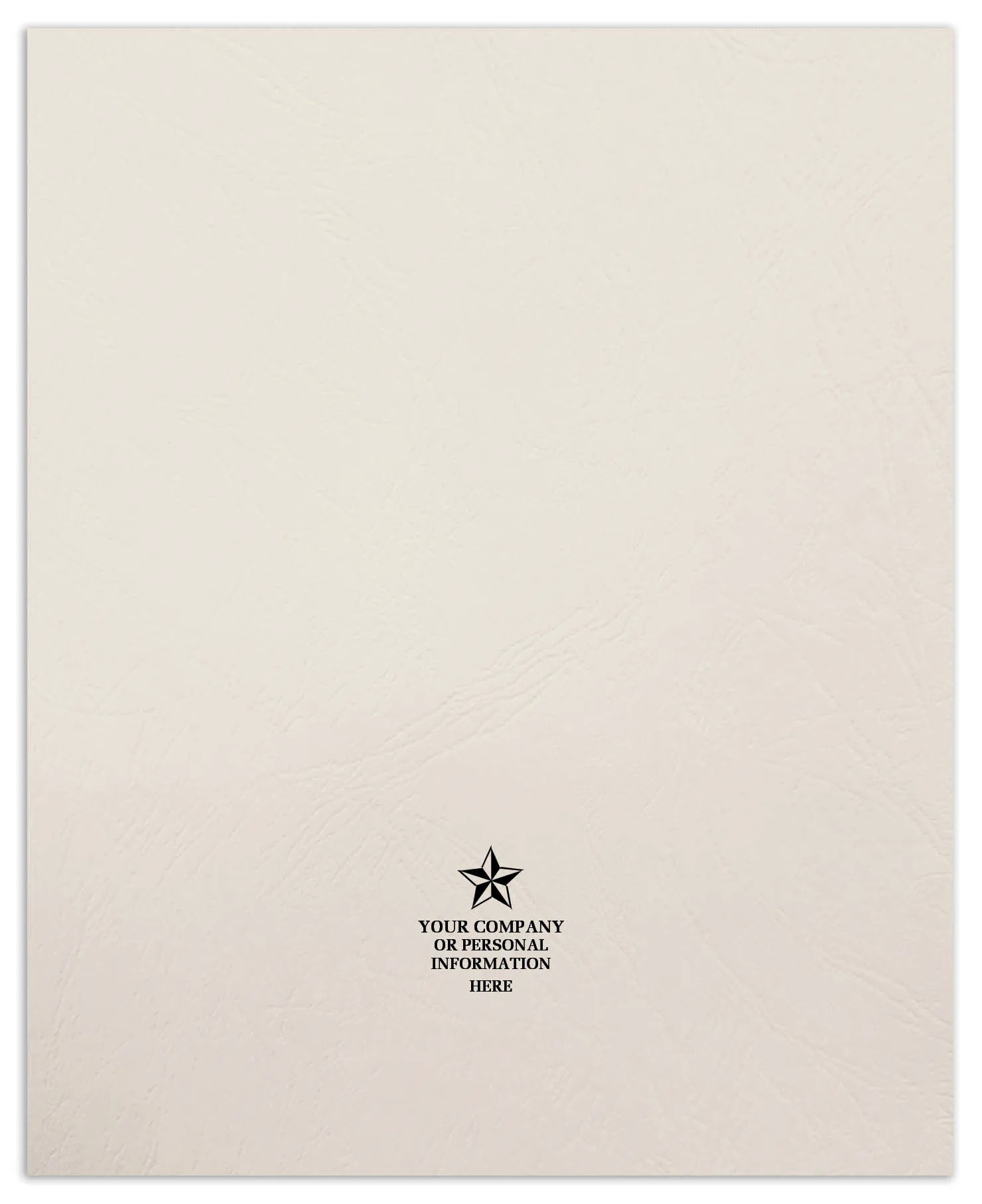 Reinforced Presentation Folders, Continuous Pocket 3