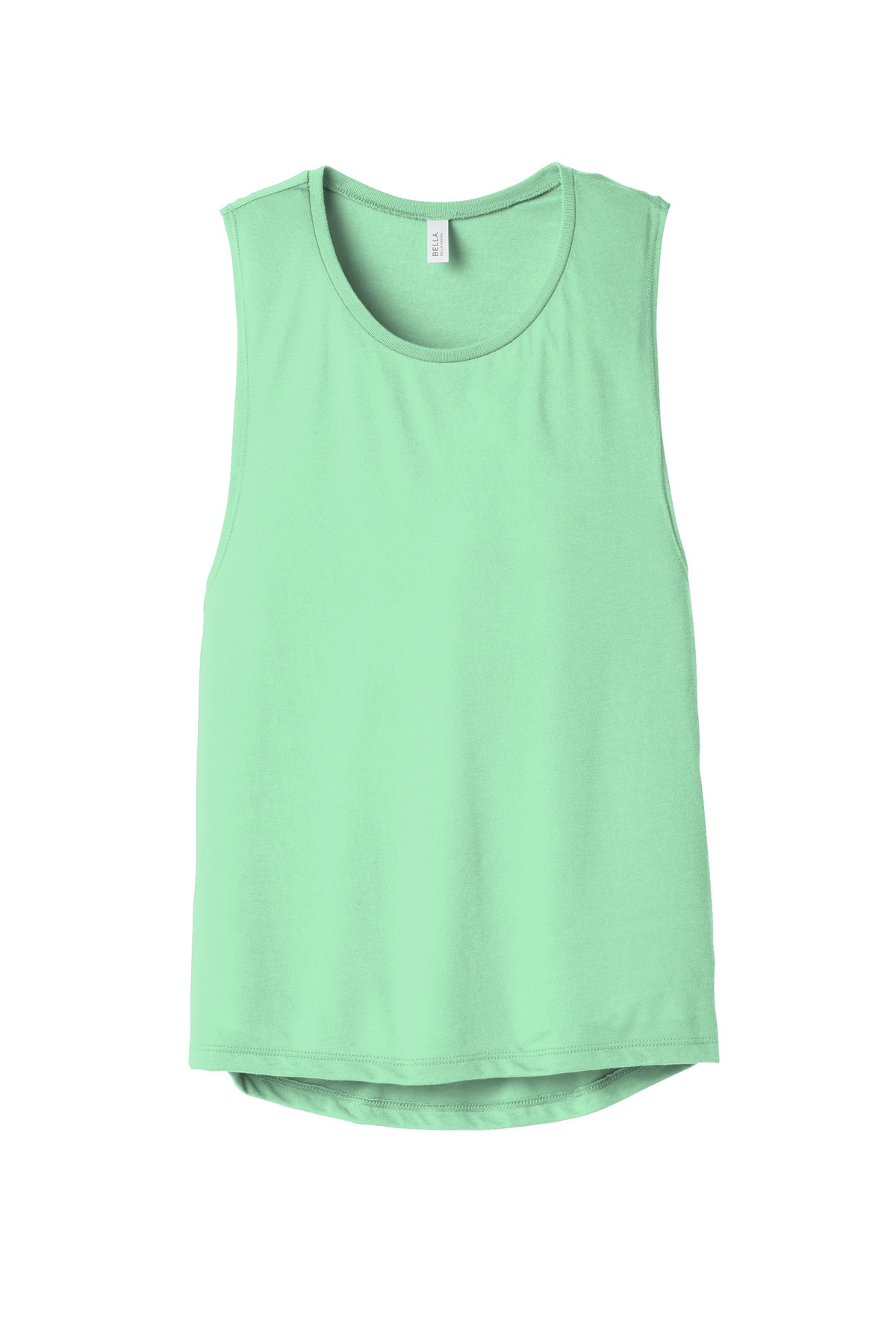 BELLA+CANVAS Women's Flowy Scoop Muscle Tank. BC8803 58