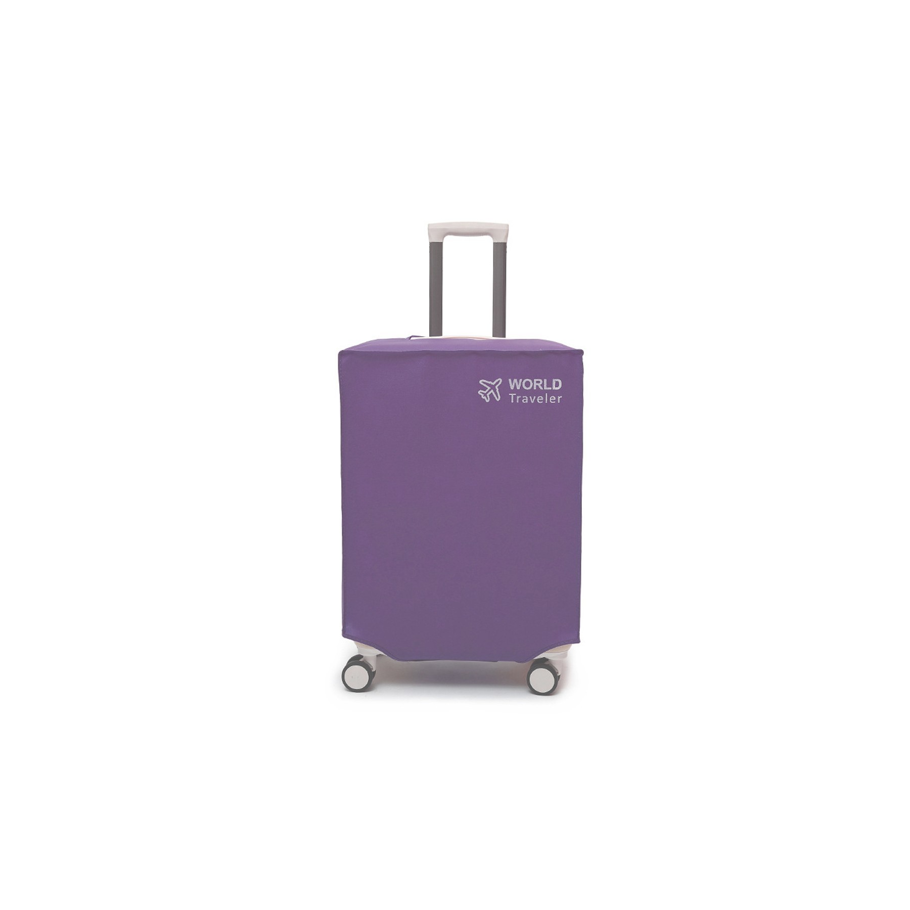 Zippered Clear PVC Suitcase Cover 4