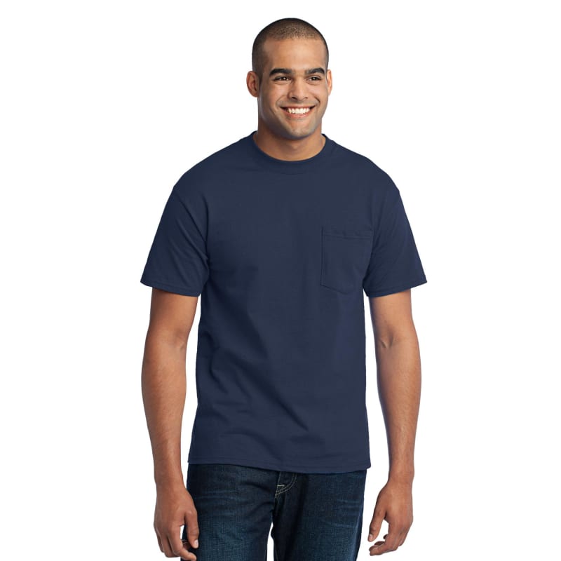 Port & Company Tall Core Blend Pocket Tee. 20