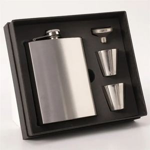 Stainless Steel Wine Flask Flagon Set 9