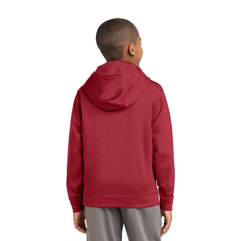 Sport-Tek Youth Sport-Wick Fleece Hooded Pullover. 21