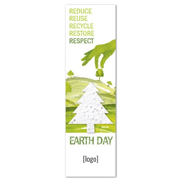 Seed Paper Shape Bookmark 6