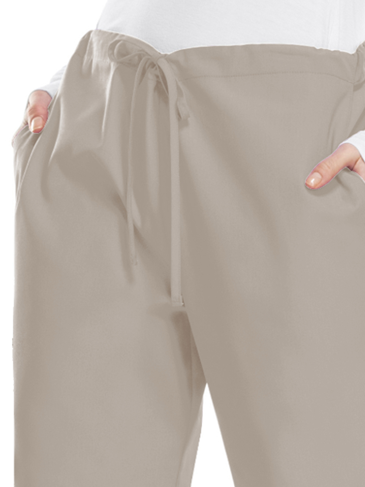 Cherokee - Workwear Originals - Women's 3-Pocket Natural Rise Drawstring Pant 33