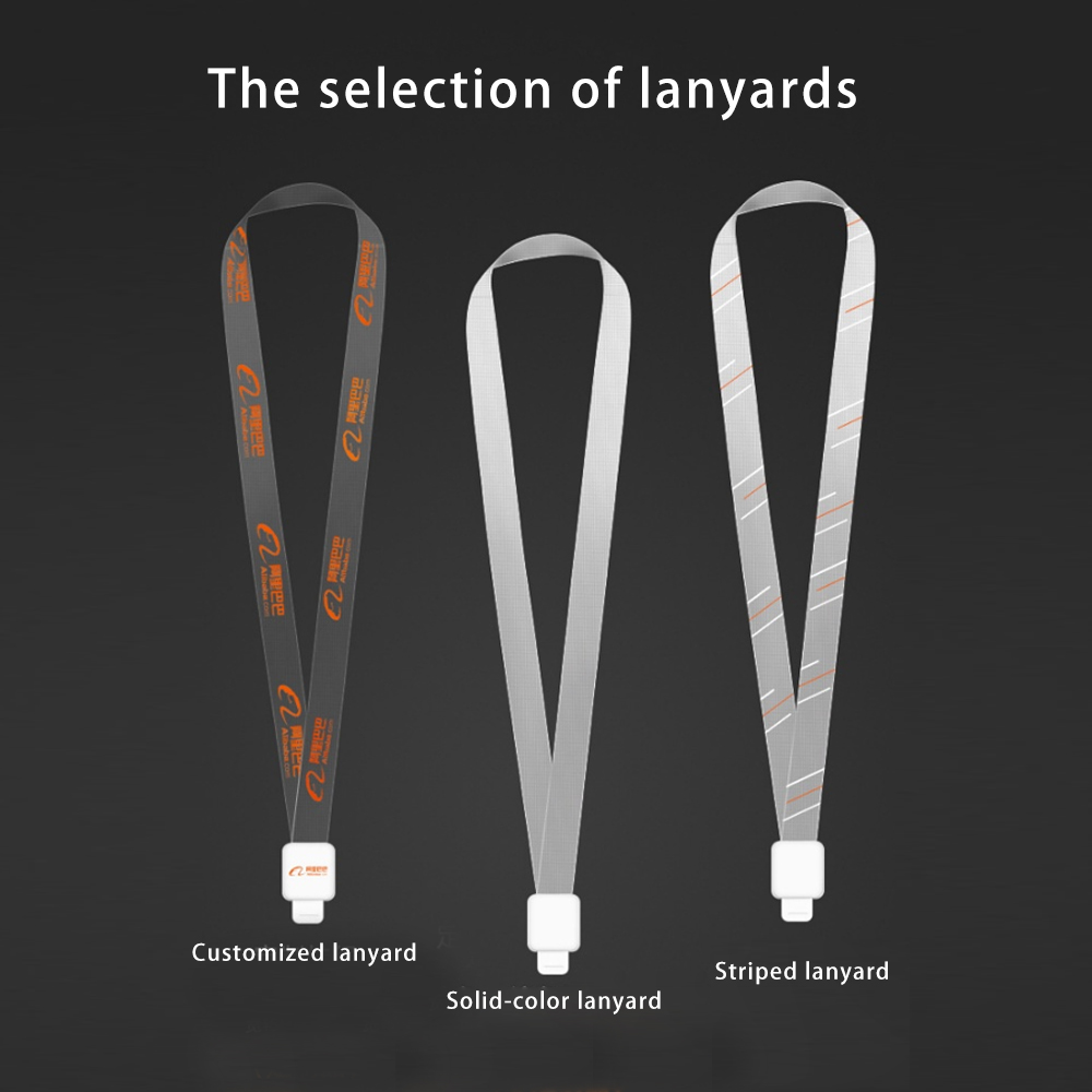 Customized ID card holder with retractable lanyard 3
