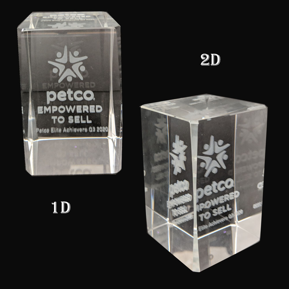 CRYSTAL BLOCKINTERNAL 2DLOGO ENGRAVED 3