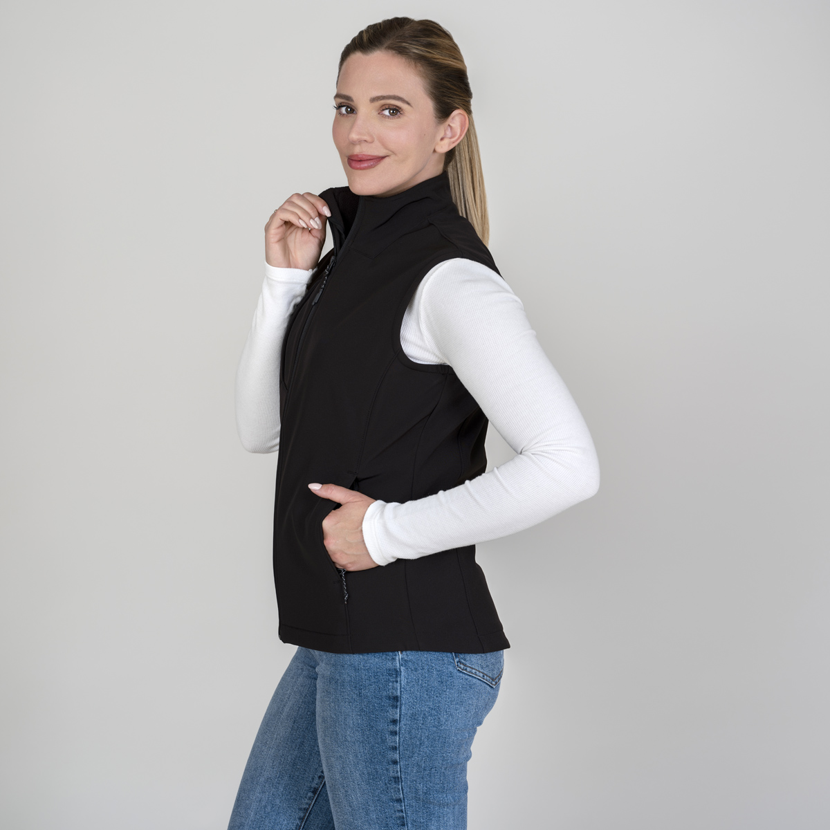 Ladies Journey Soft Shell Vest 14