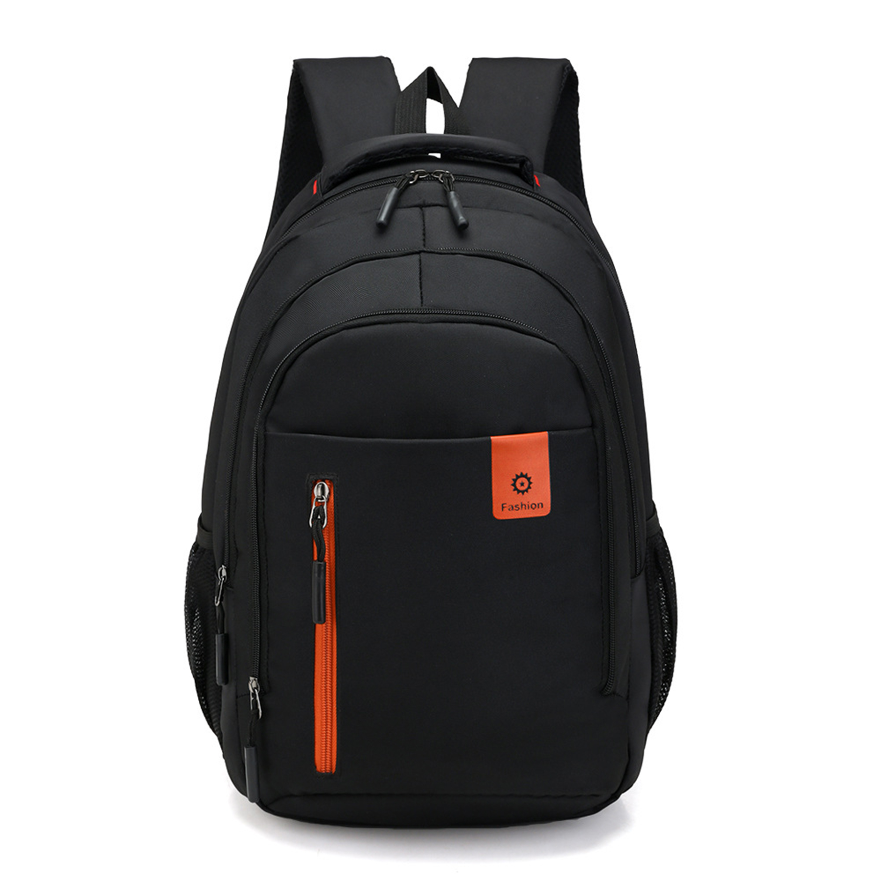 Travel Laptop Backpack With Green Zipper 4