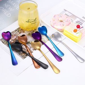 6.57 Inch Heart Shaped Spoon 7