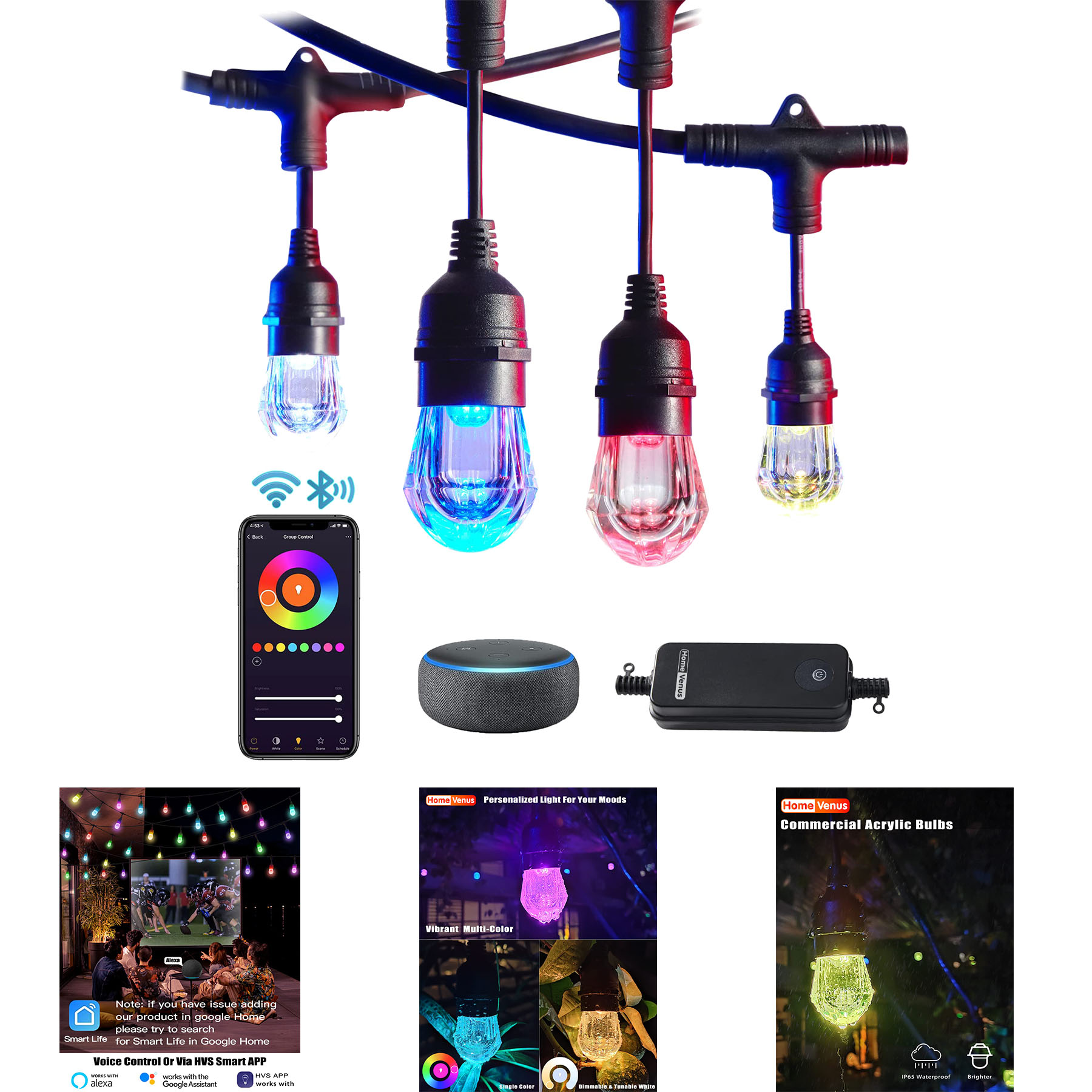 Smart Outdoor String Lights 2
