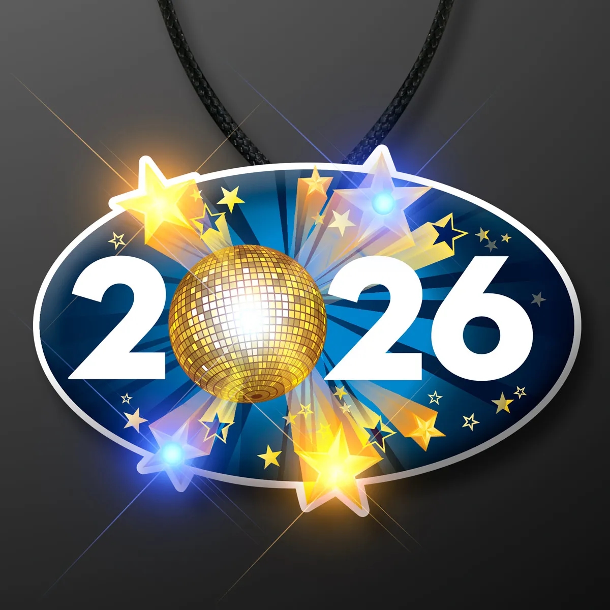 2026 New Year's Eve Blinky Necklace 1