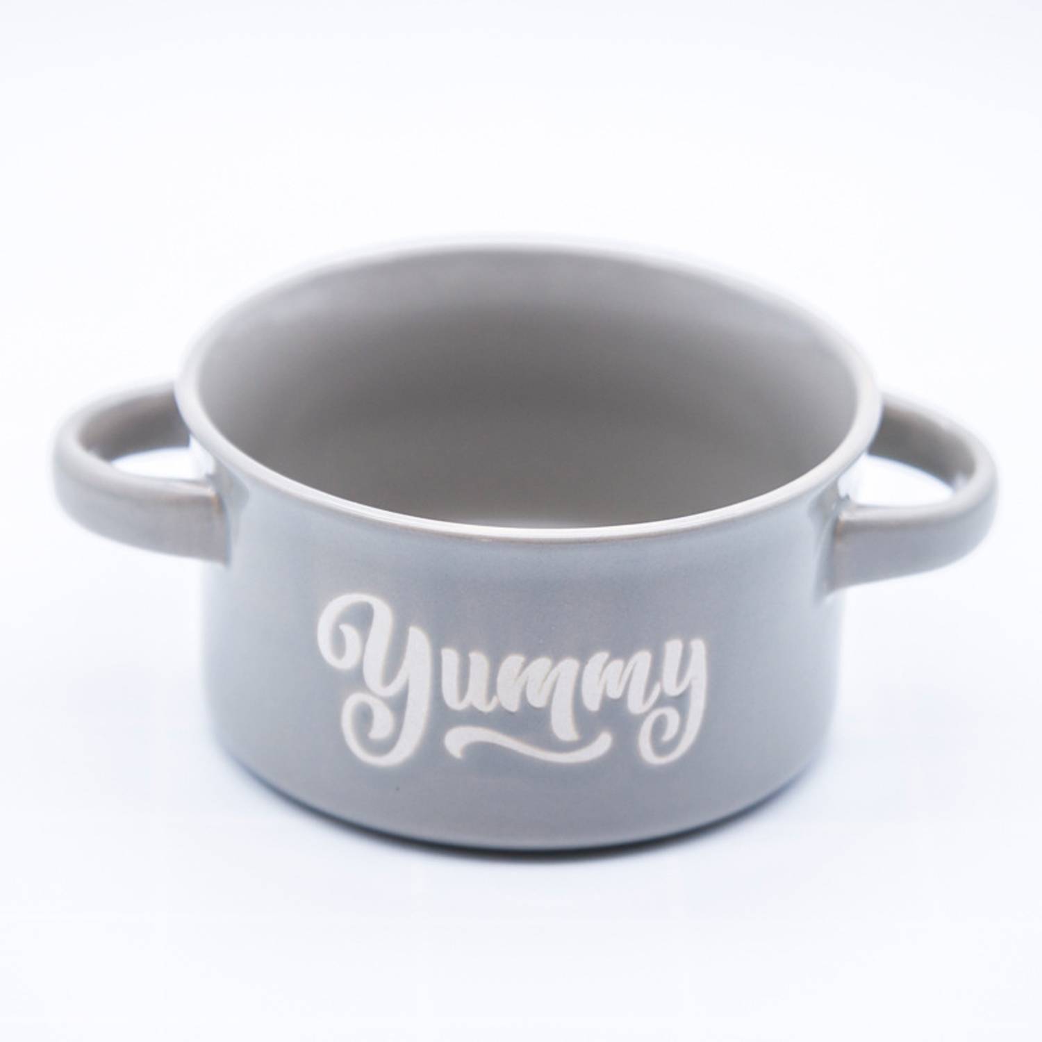 19oz Double Handle Ceramic Soup Bowl 4