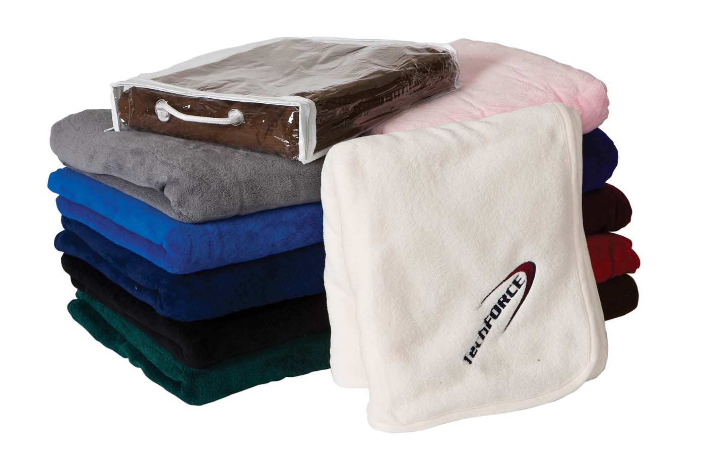 Coral Micro-Plush Fleece Blanket 1