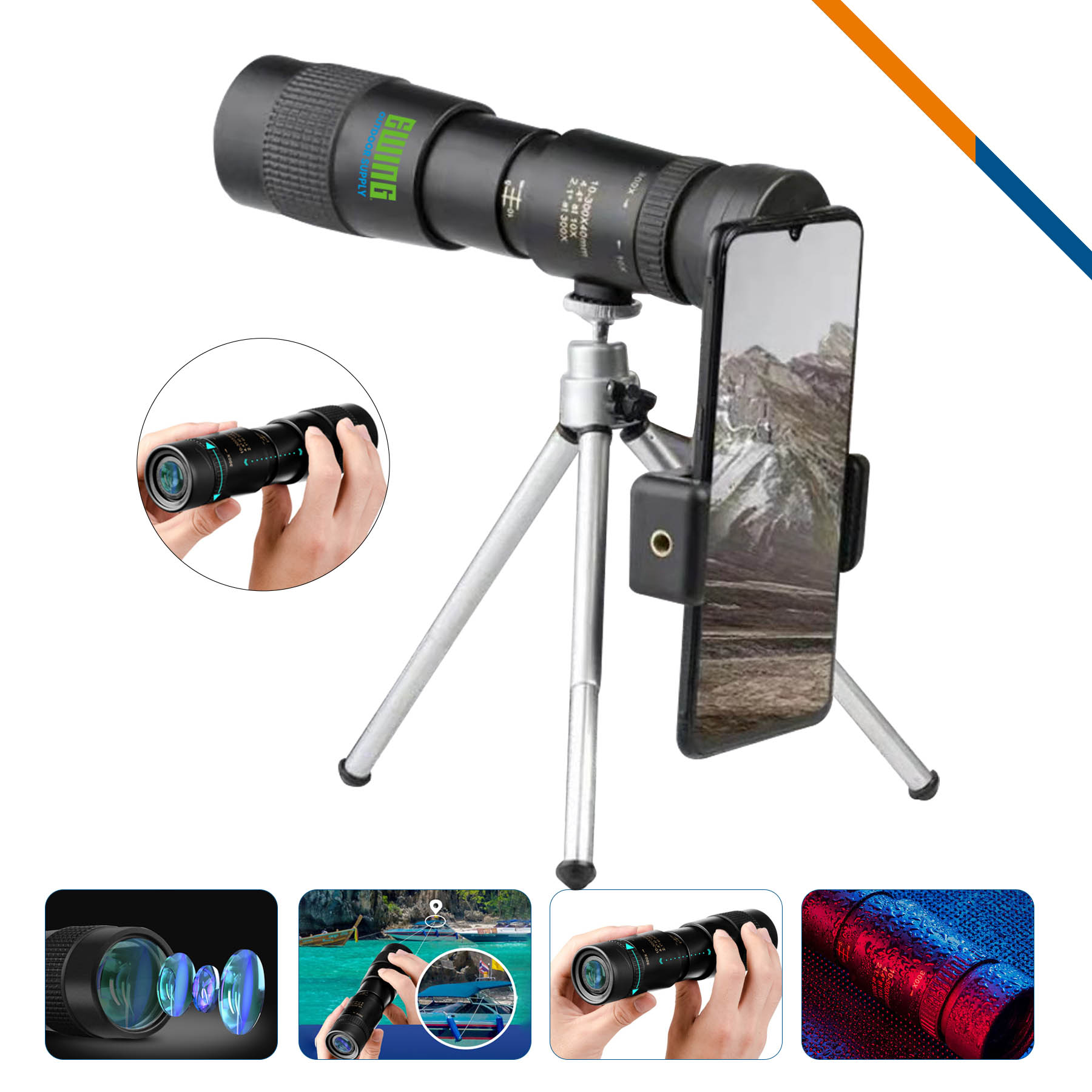 Fovix 300X Zoom Phone Lens 1