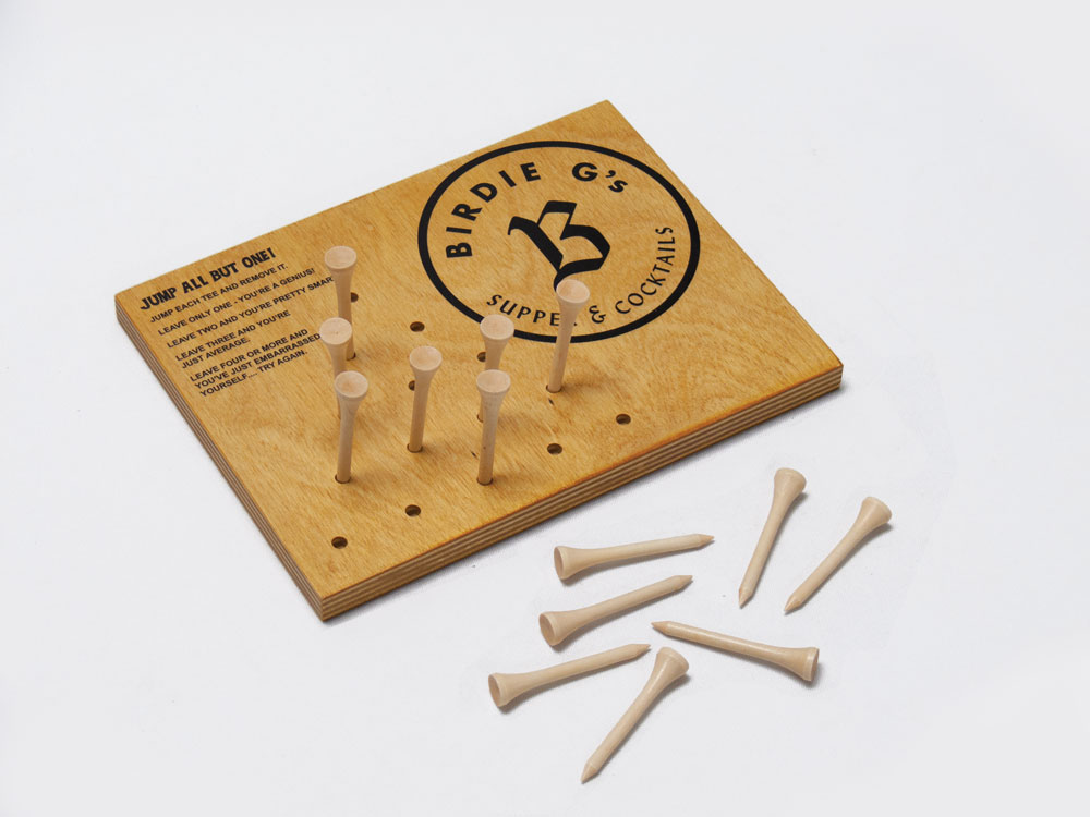 Triangle Peg Game Deluxe