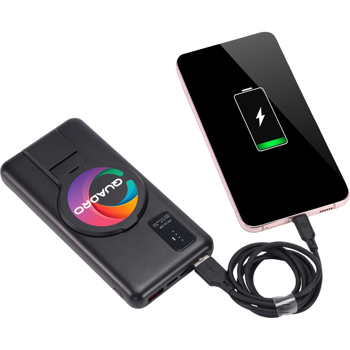 Wireless Power Bank with Stand - 8,000 mAh 35