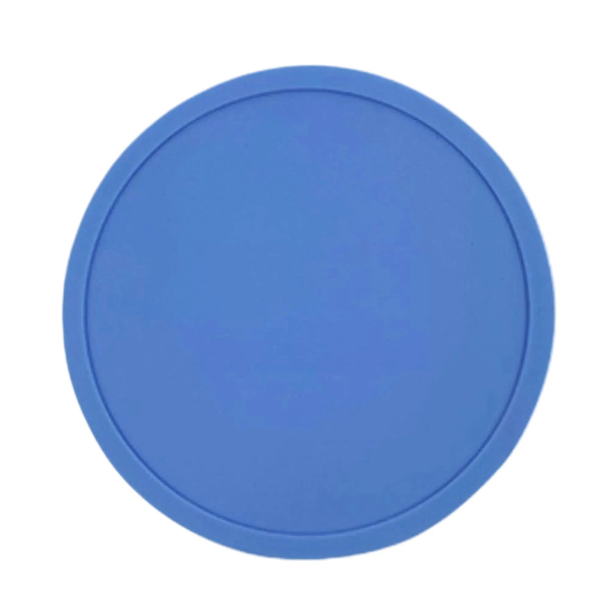 Round Silicone Coaster with Spill Resistant Design 12