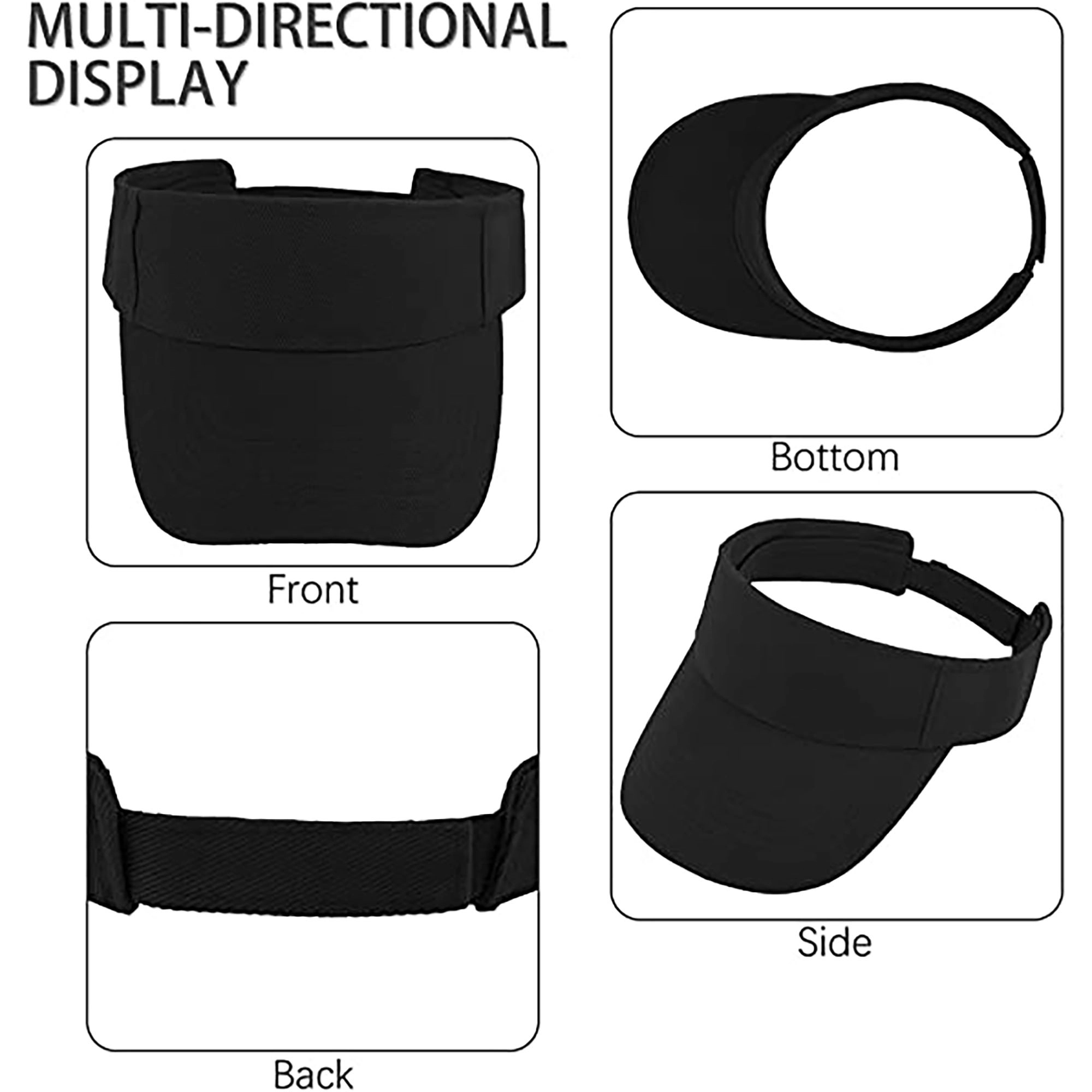 Sport Cotton Sun Visor Cap 8