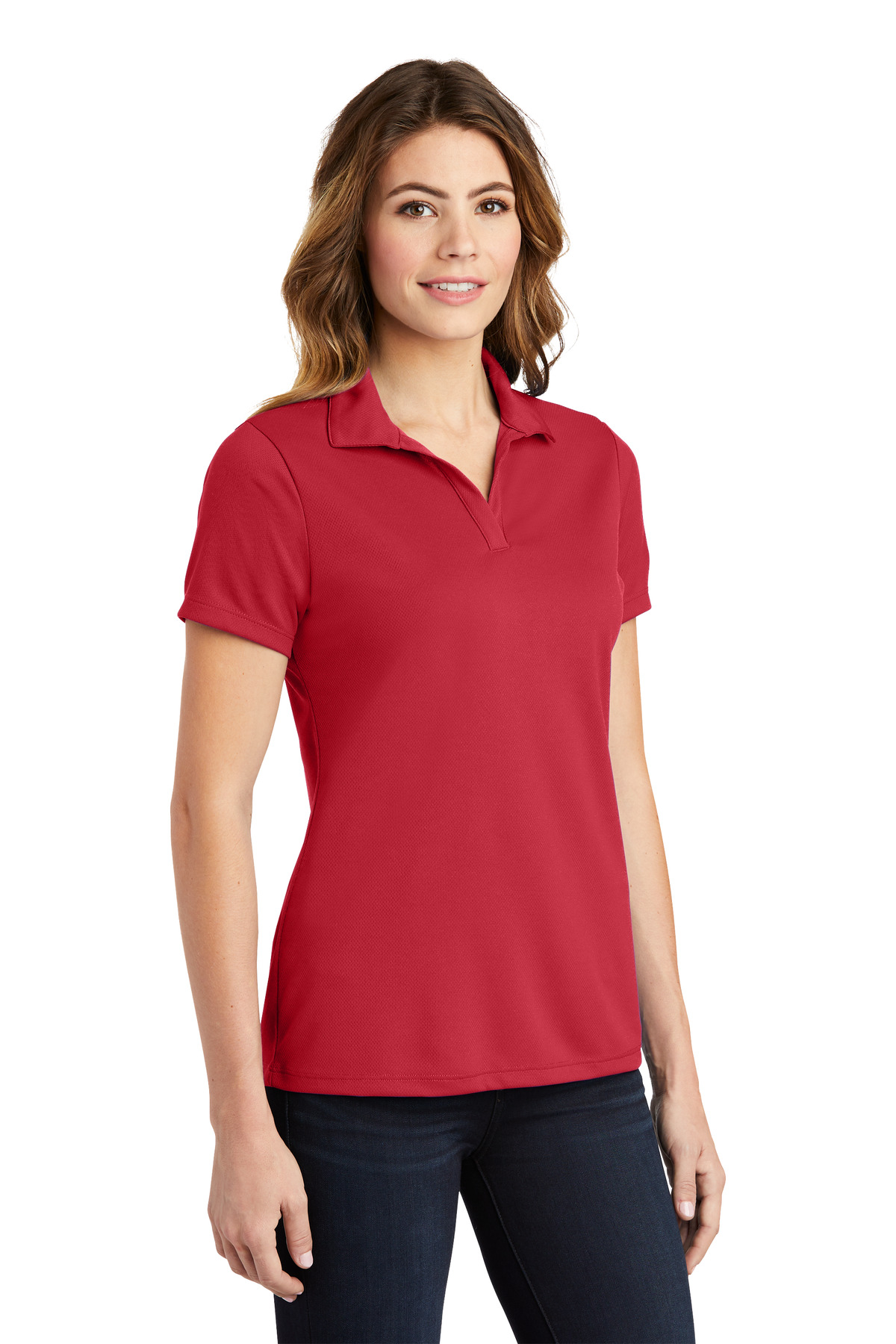 Sport-Tek® Women's PosiCharge RacerMesh Polo 105