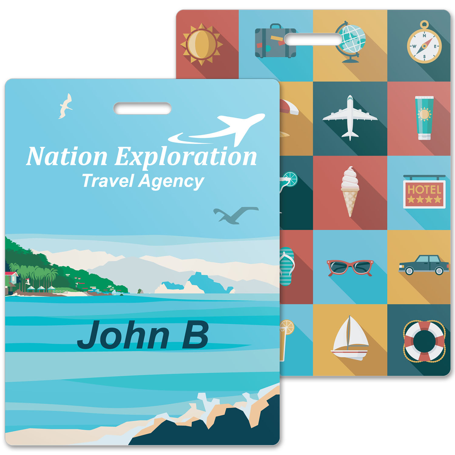 Full Color ID Badge - 3" x 4" 2