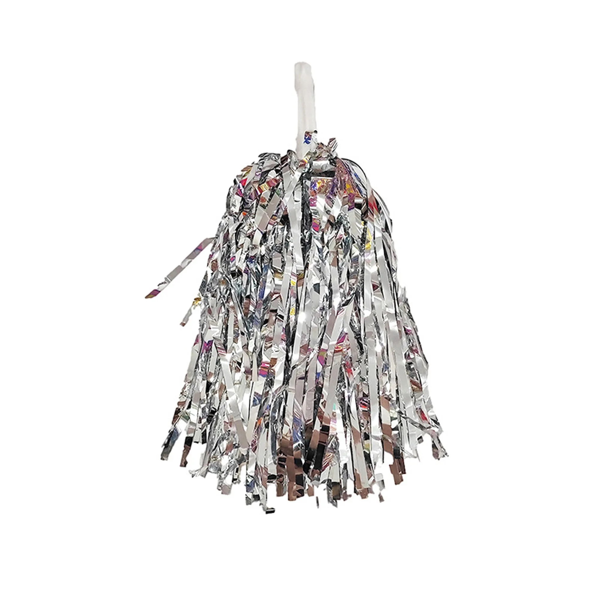 Tinsel Cheerleading PomPoms with Handle 3