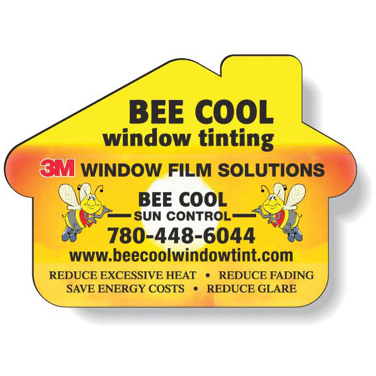 Stock House Magnet .020 (1.875"x2.625"), High Res. Full Colour Digital, White Vinyl Topcoat