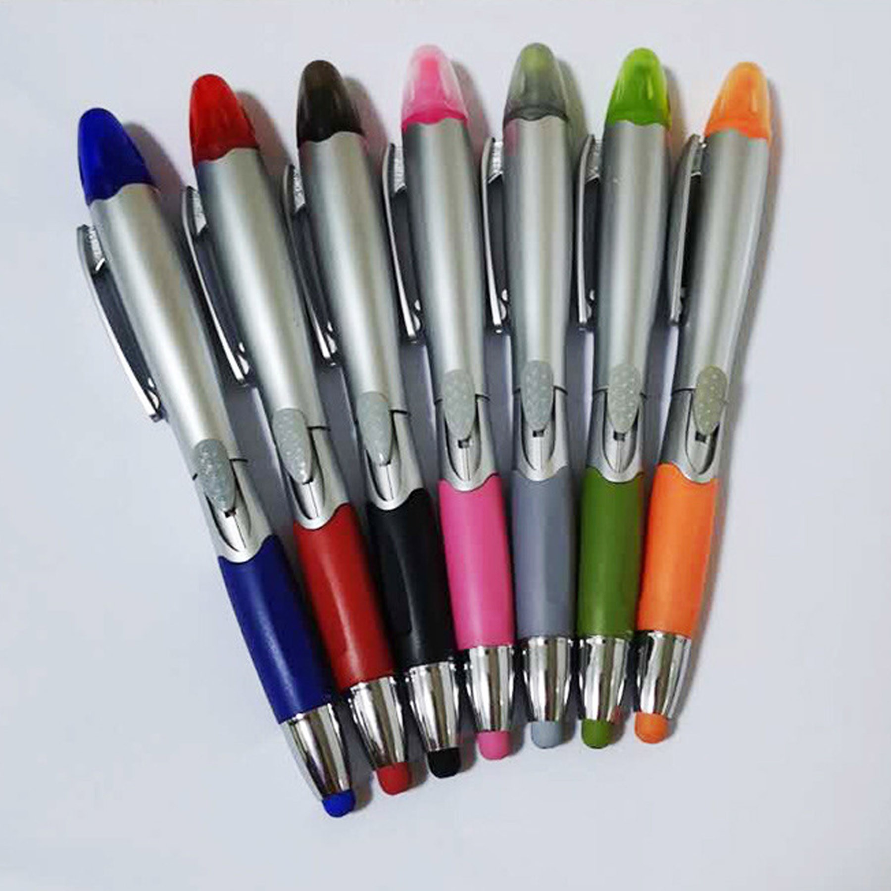 Pen With Highlighter And Stylus 25