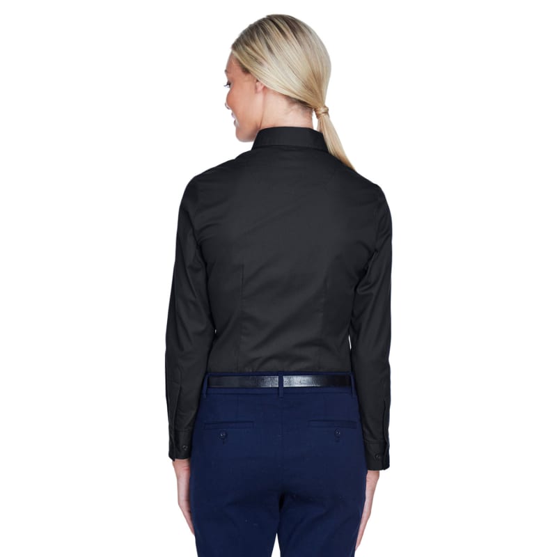 UltraClub Ladies' Whisper Twill 21