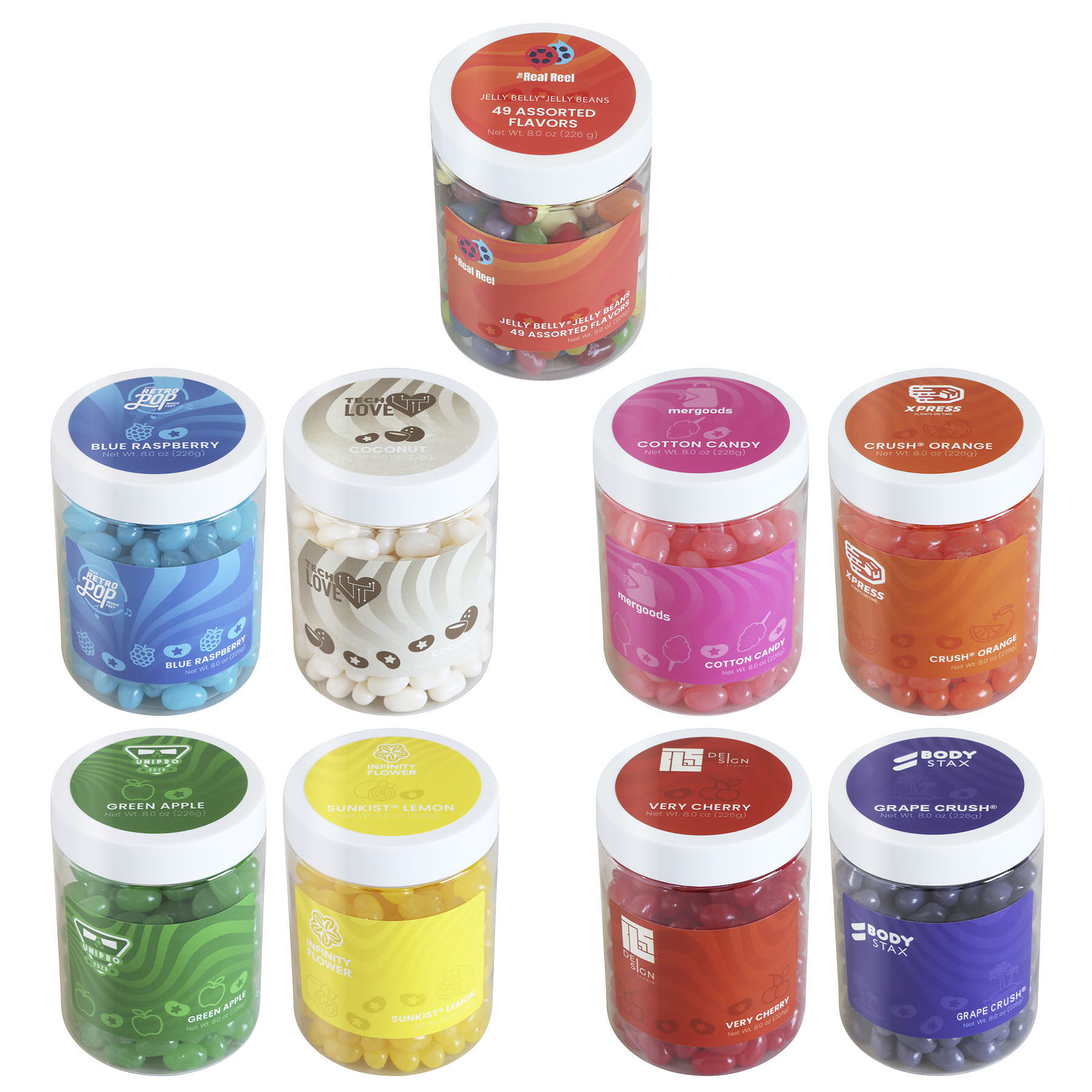 Jelly Belly® Jelly Beans: Large Jar 6