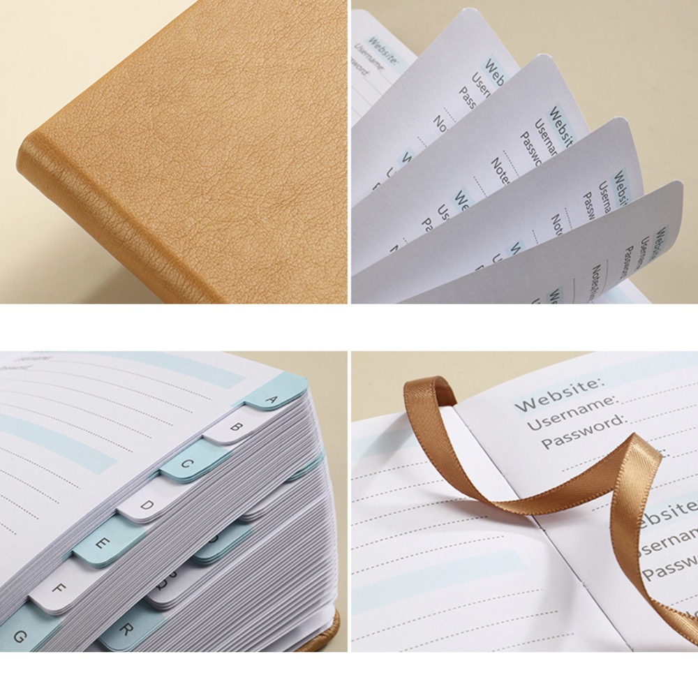 Password Book - 4.3" x 5.7" 11