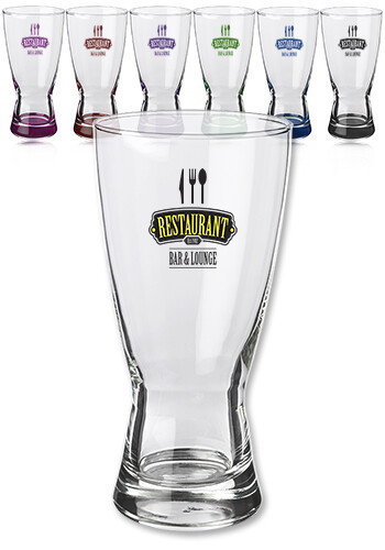 15 oz. Libbey Hourglass Pilsner Glasses