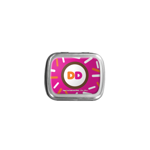 Sugar Free Mints in a Small Rectangular Hinged Tin 16