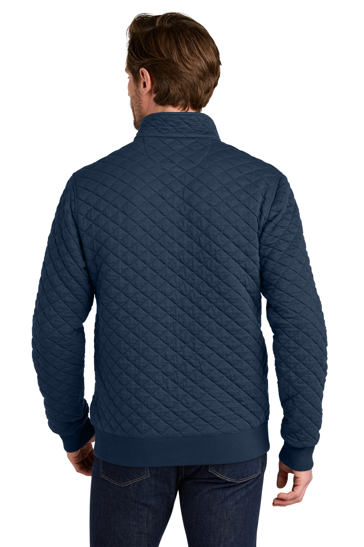Brooks Brothers Diamond Quilt 1/4-Zip BB18212 9
